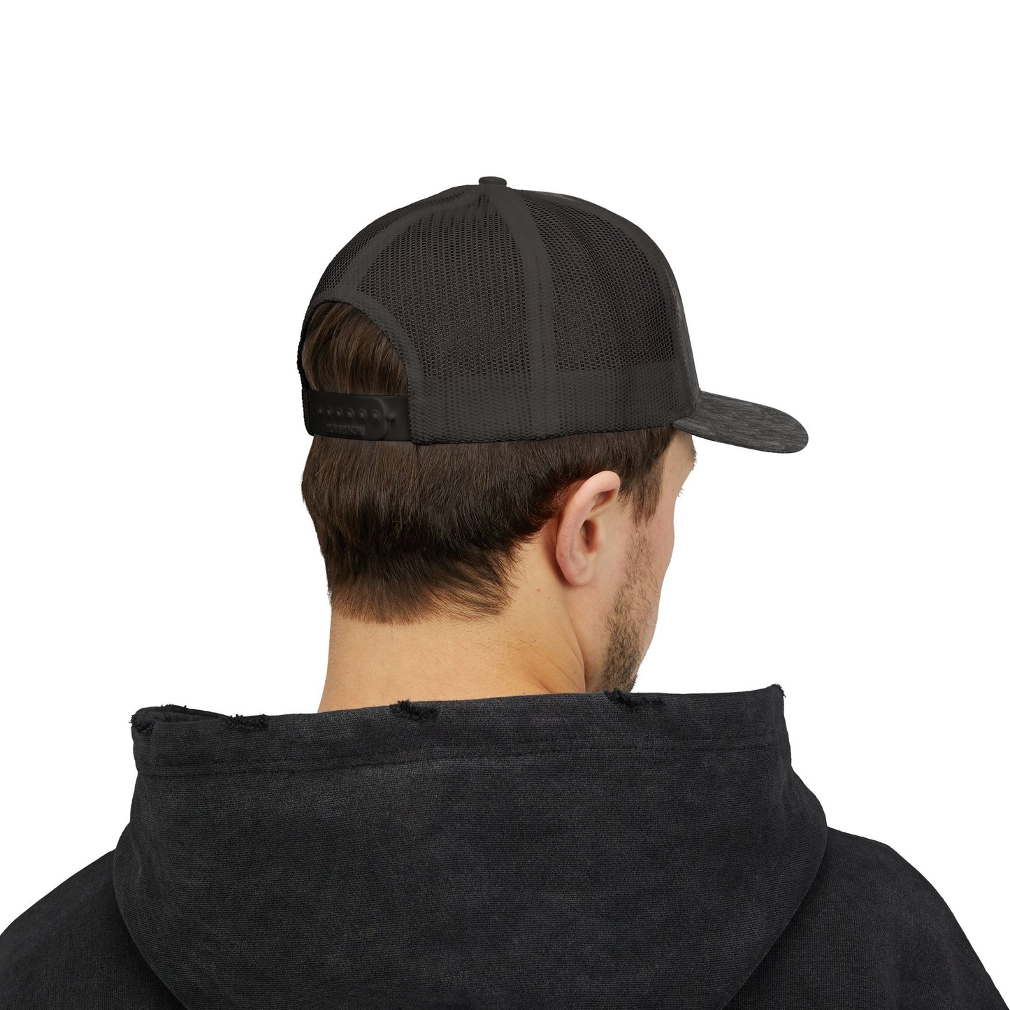 THR1V3 Outdoors – Mountain Trucker Hat - Custom Embroidered Cap