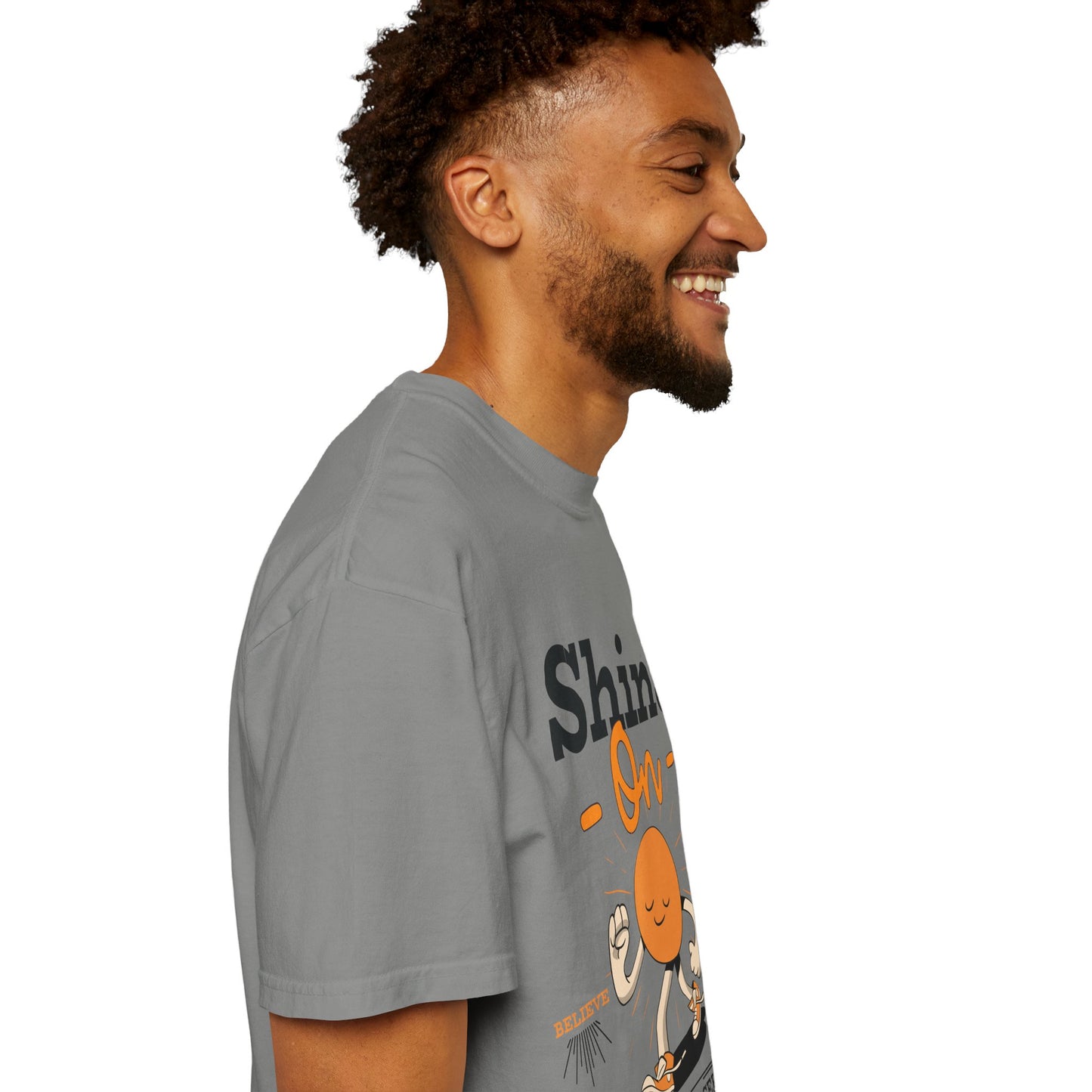 Shine On Unisex T-Shirt, Motivational Tee, Gift for Everyone, Casual Wear, Positive Vibes, Everyday Inspiration